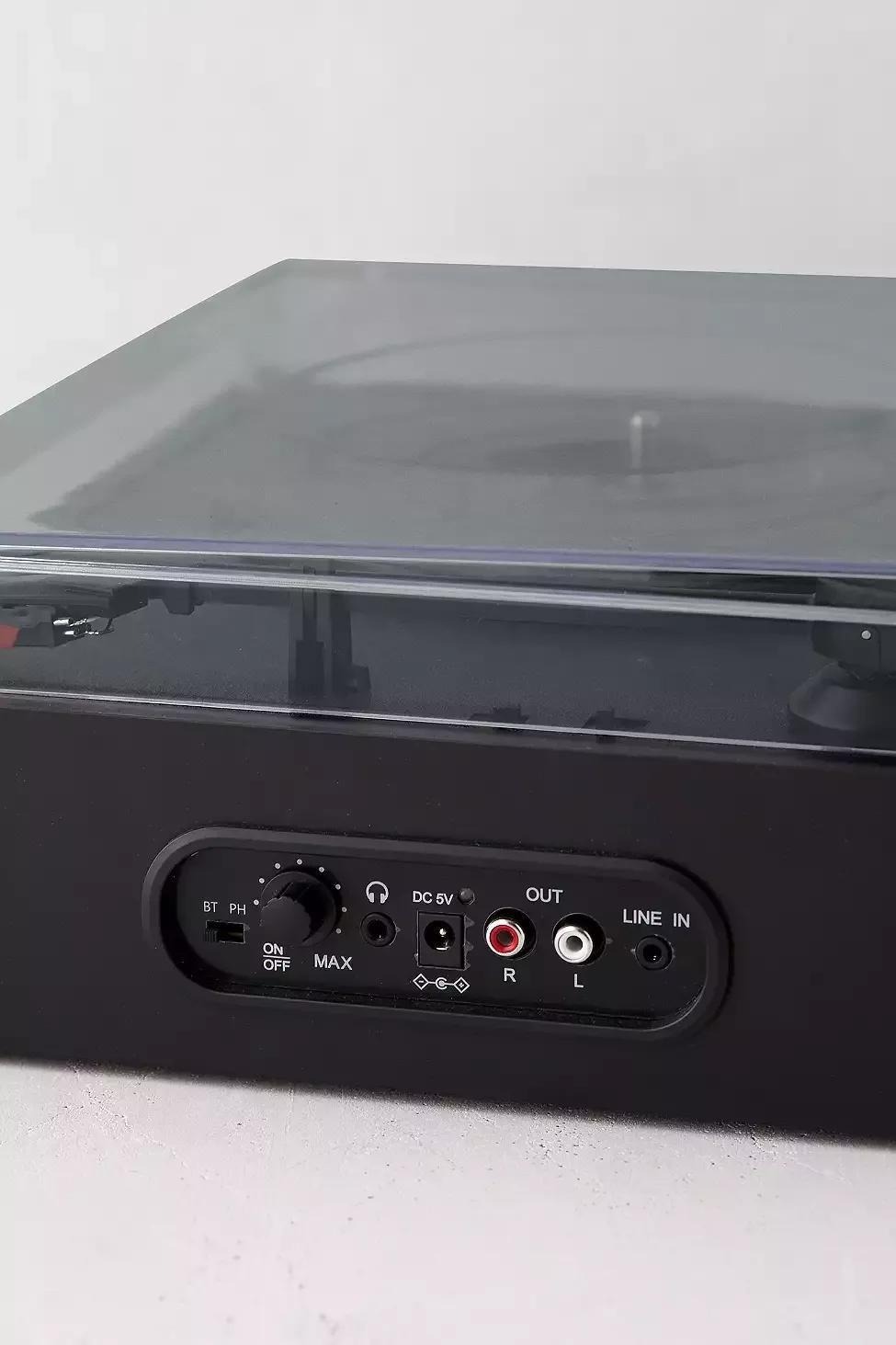 BLK Crosley UO Exclusive Black Ryder Bluetooth Record Player, , large image number 2