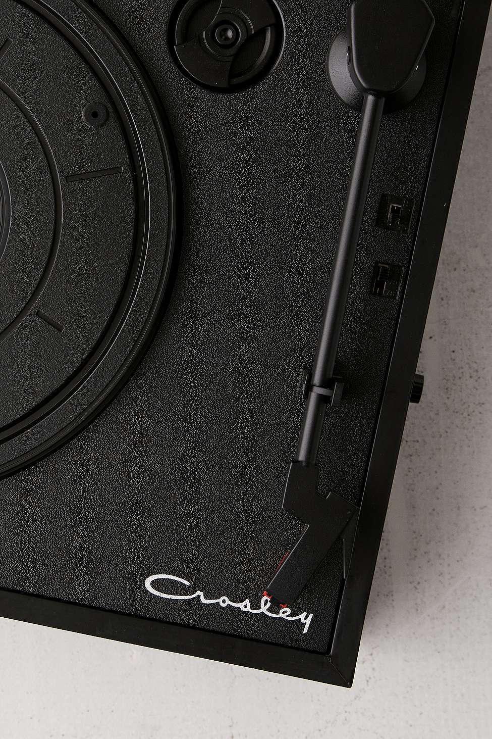 BLK Crosley UO Exclusive Black Ryder Bluetooth Record Player, , large image number 3