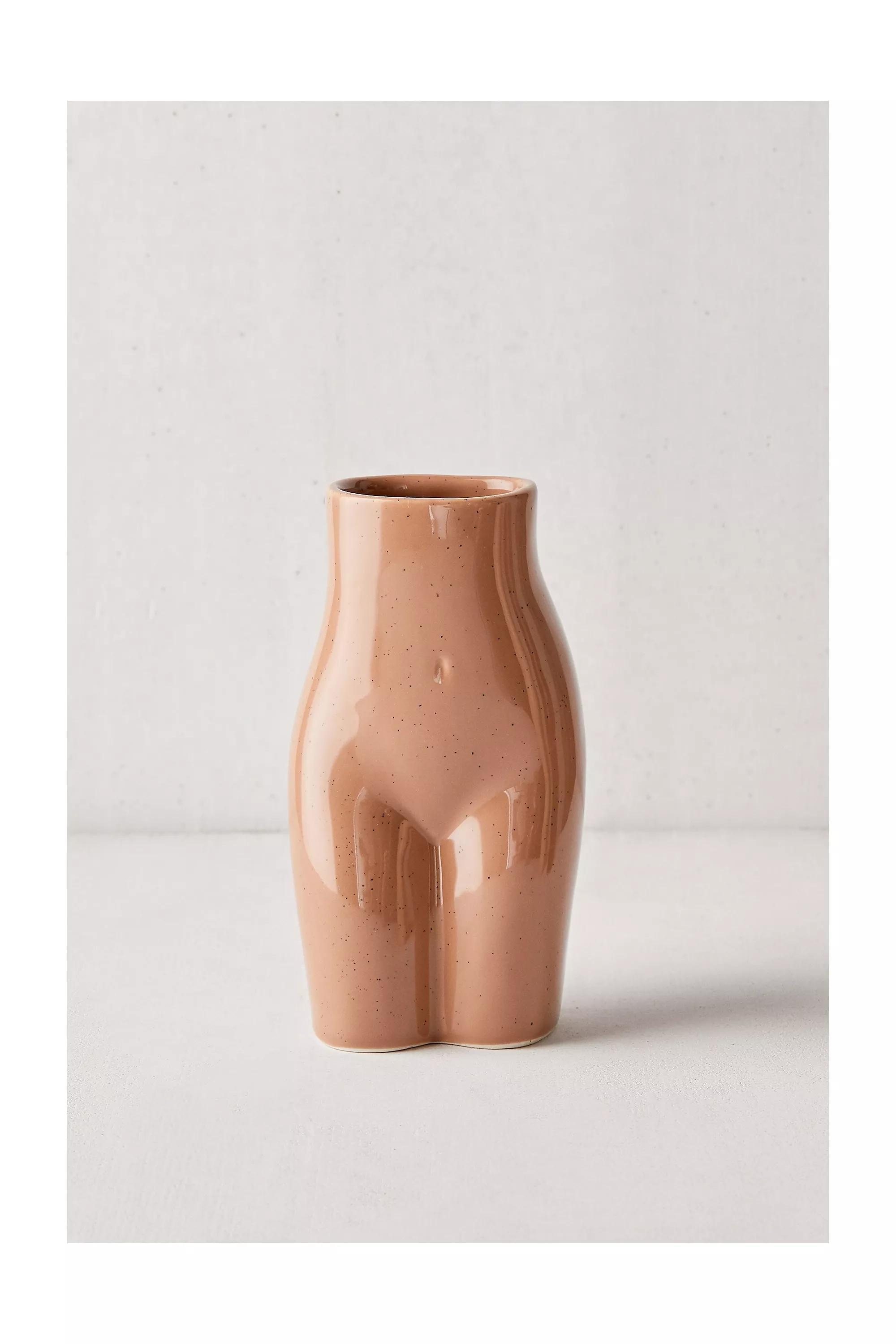 BEIGE Female Form Vase, , large image number 0