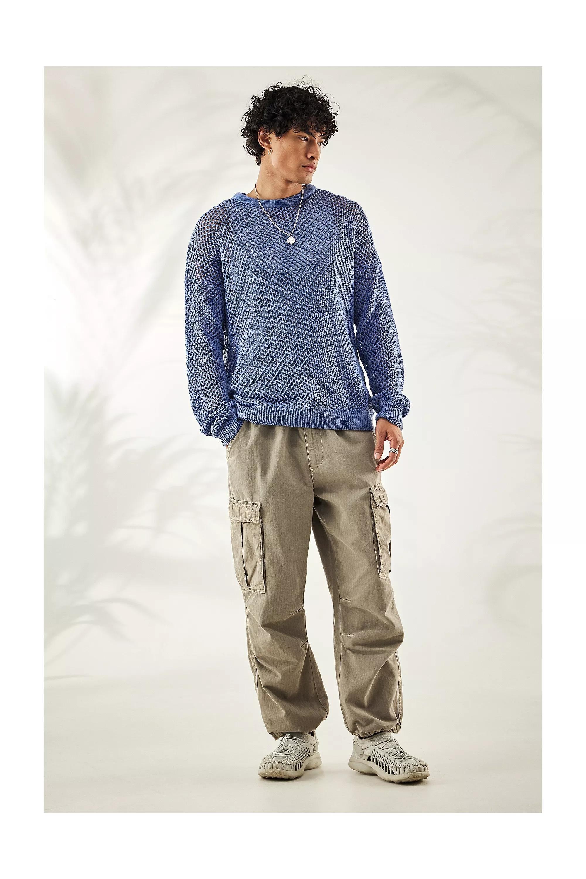 Ivory Bdg Taupe Herringbone Cargo Trousers, , large image number 5