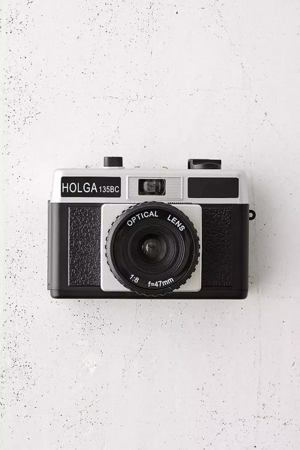 Urban Outfitters - BLK Holga UO Exclusive 135BC 35mm Black & Silver Camera