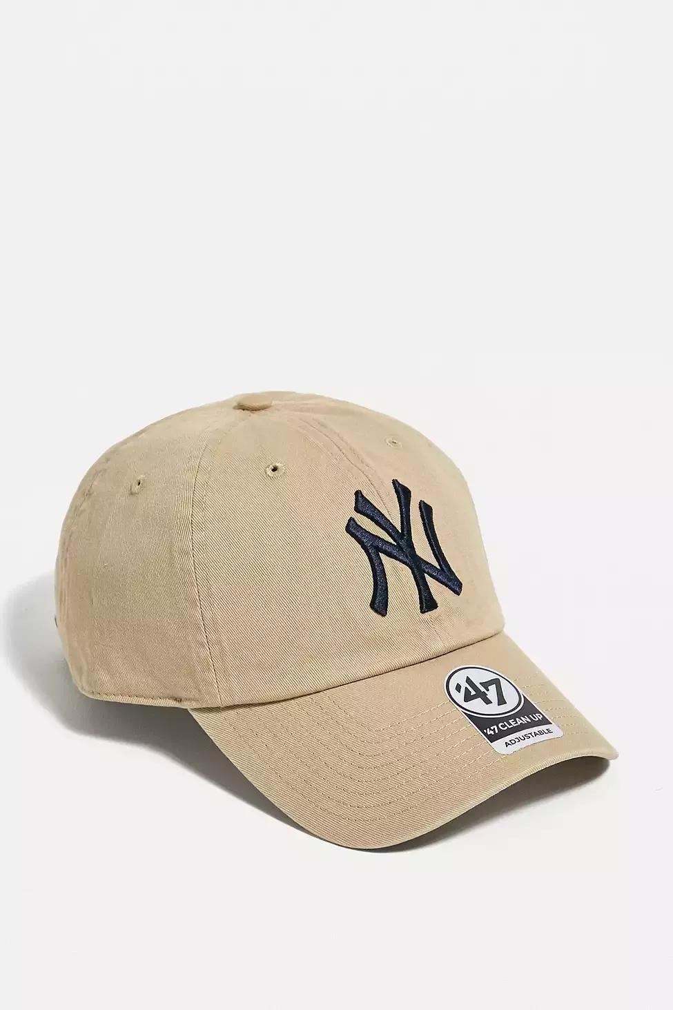 ny tan baseball cap