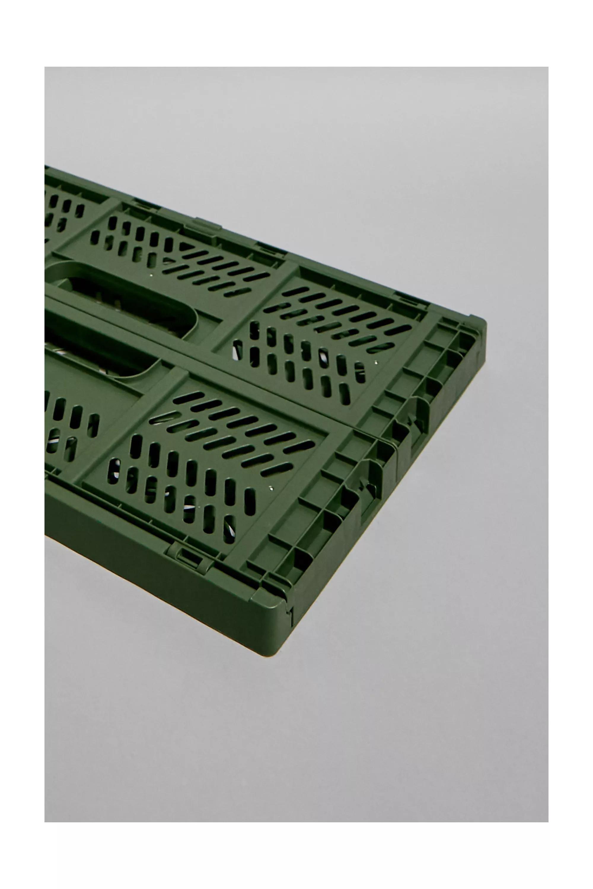 Green Felix Large Folding Storage Crate, , large image number 5
