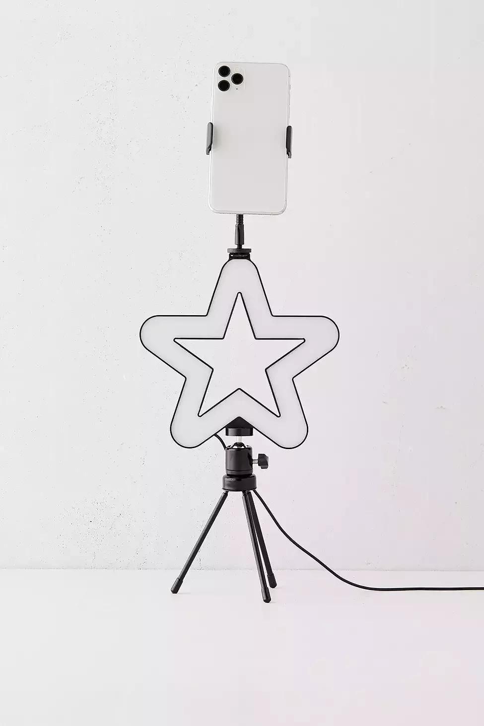 WHT Brilliant Ideas Star-Shaped Vlogging Ring Light, , large image number 1
