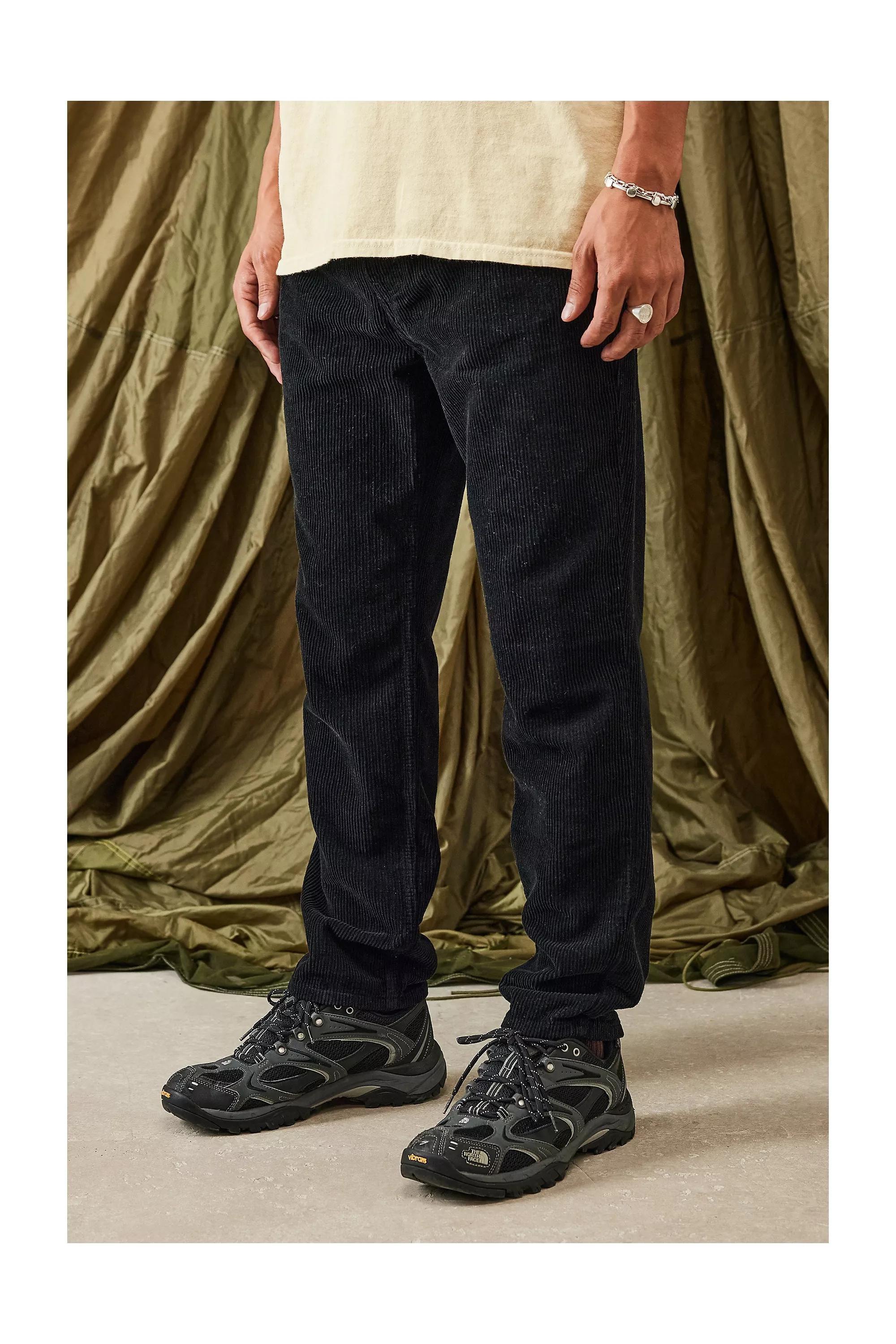 Black Bdg Corduroy Dad Jeans, , large image number 0