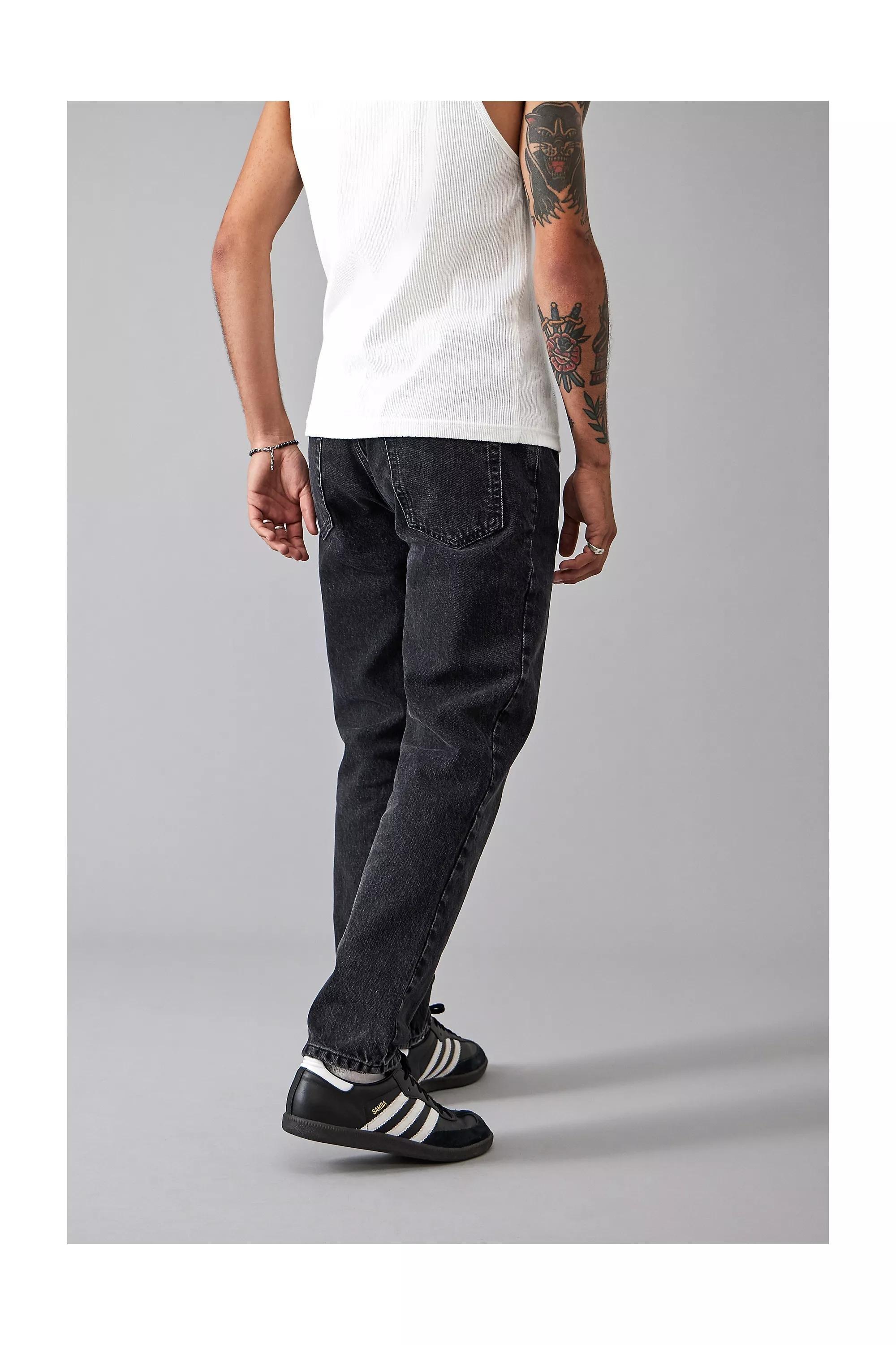 Black Bdg Washed Recycled Dad Jeans, , large image number 5