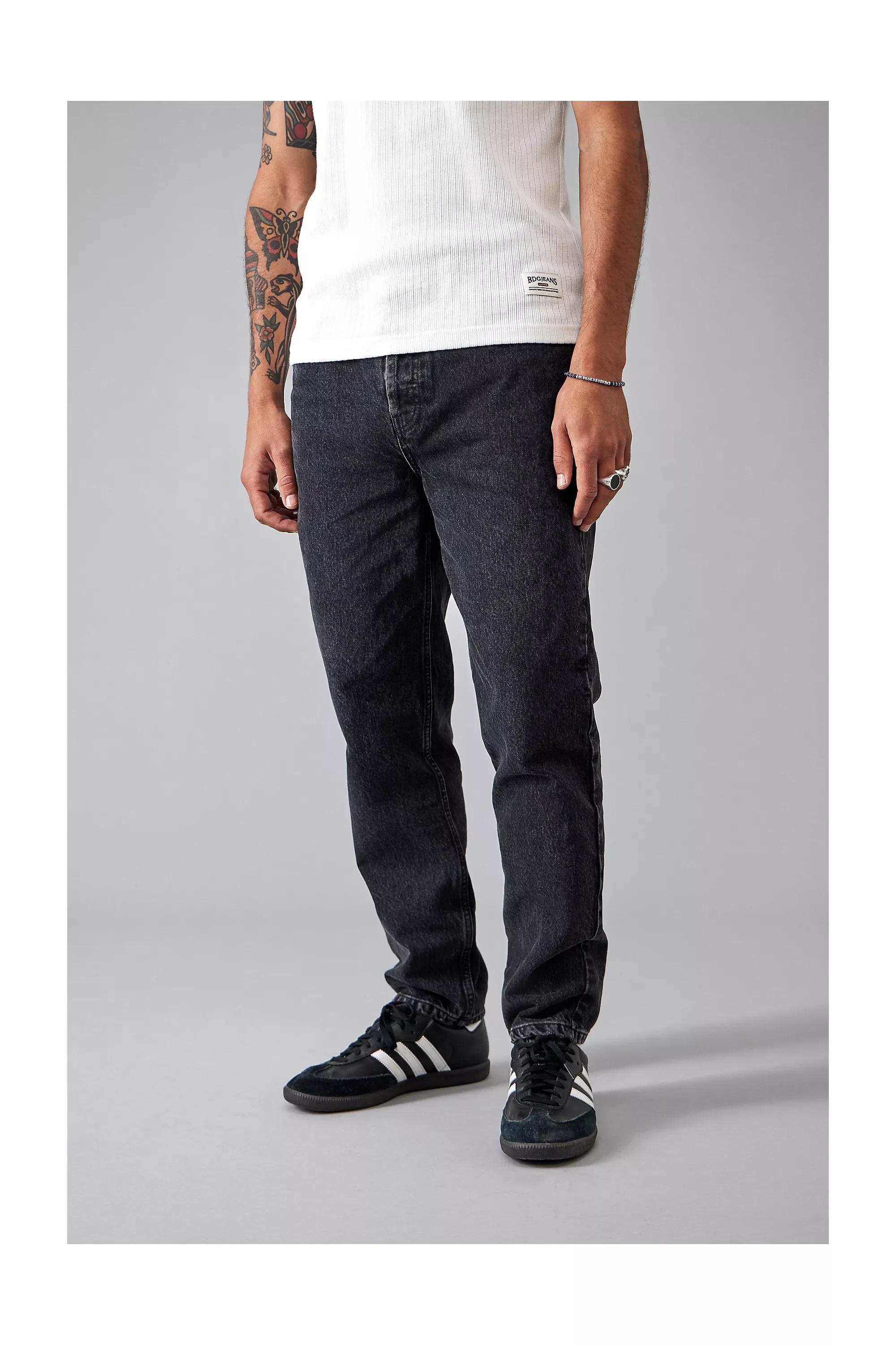 Black Bdg Washed Recycled Dad Jeans, , large image number 8