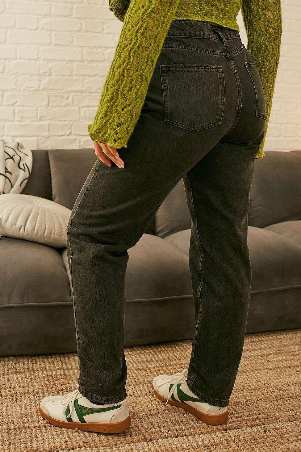 Black Bdg Vintage High-Waist Mom Jeans, , large image number 3