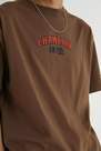 Urban Outfitters - BRN Champion UO Exclusive Brown Japanese Logo T-Shirt