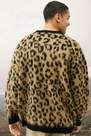 Urban Outfitters - Brown Iets Frans... Leopard Print Cardigan