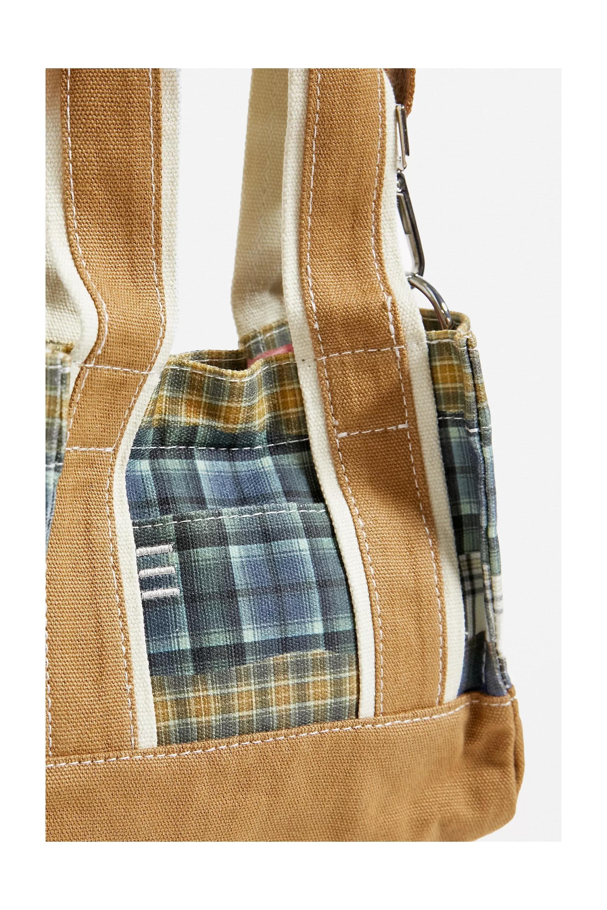 Brown Uo Canvas Mini Tote Bag, BRN, large image number 1