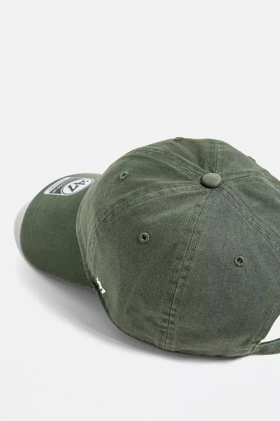 Khaki '47 Brand Los Angeles Dodgers Baseball Cap, , large image number 3