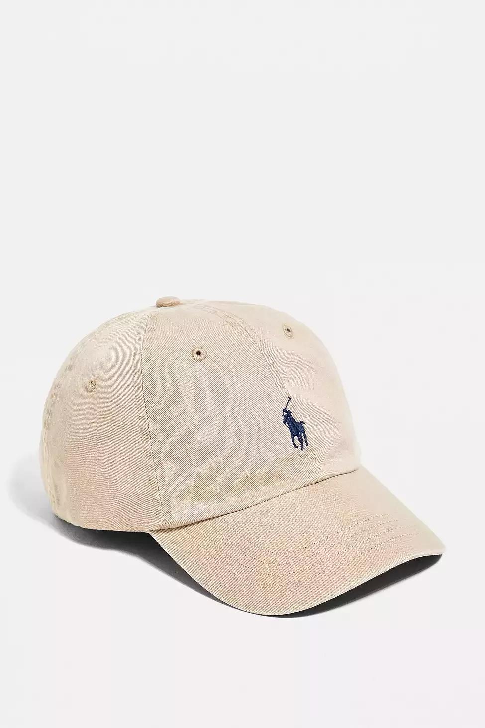 IVRY Polo Ralph Lauren Tan Cotton Cap, , large image number 1