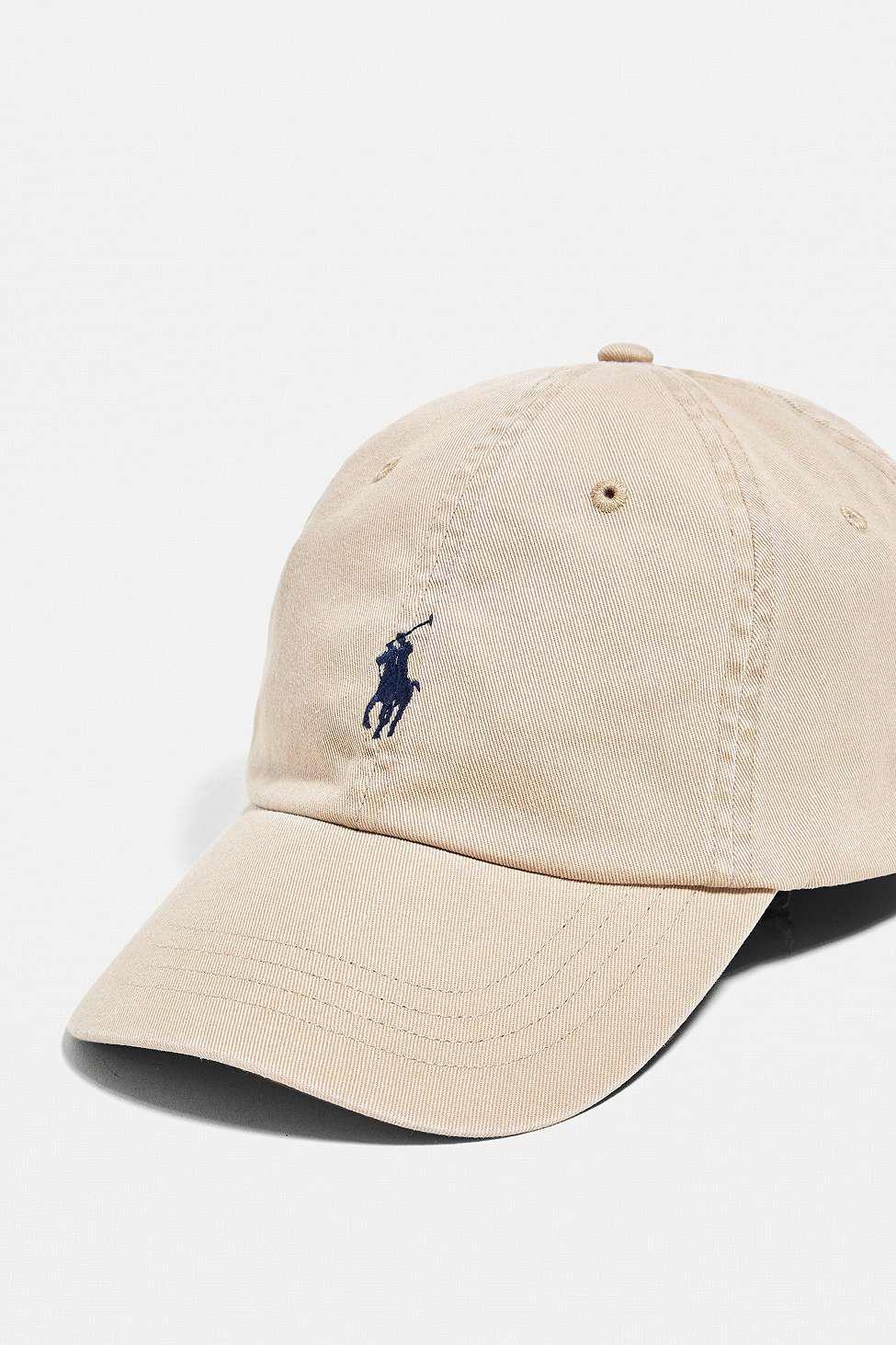 IVRY Polo Ralph Lauren Tan Cotton Cap, , large image number 2