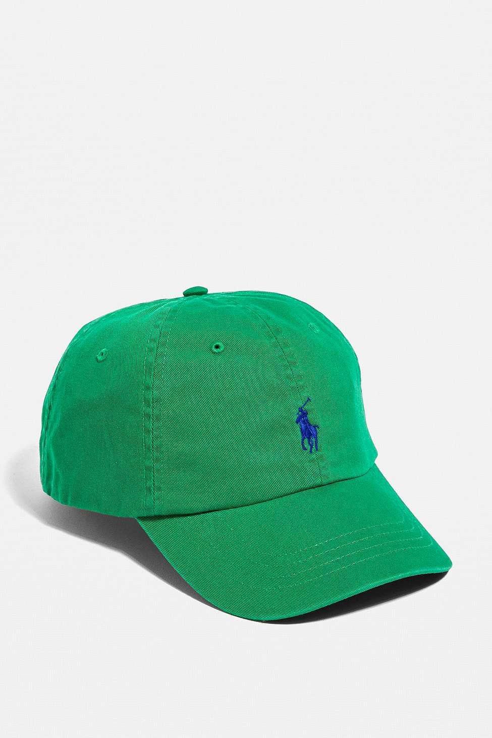 Green Polo Ralph Lauren Twill Cap, , large image number 1