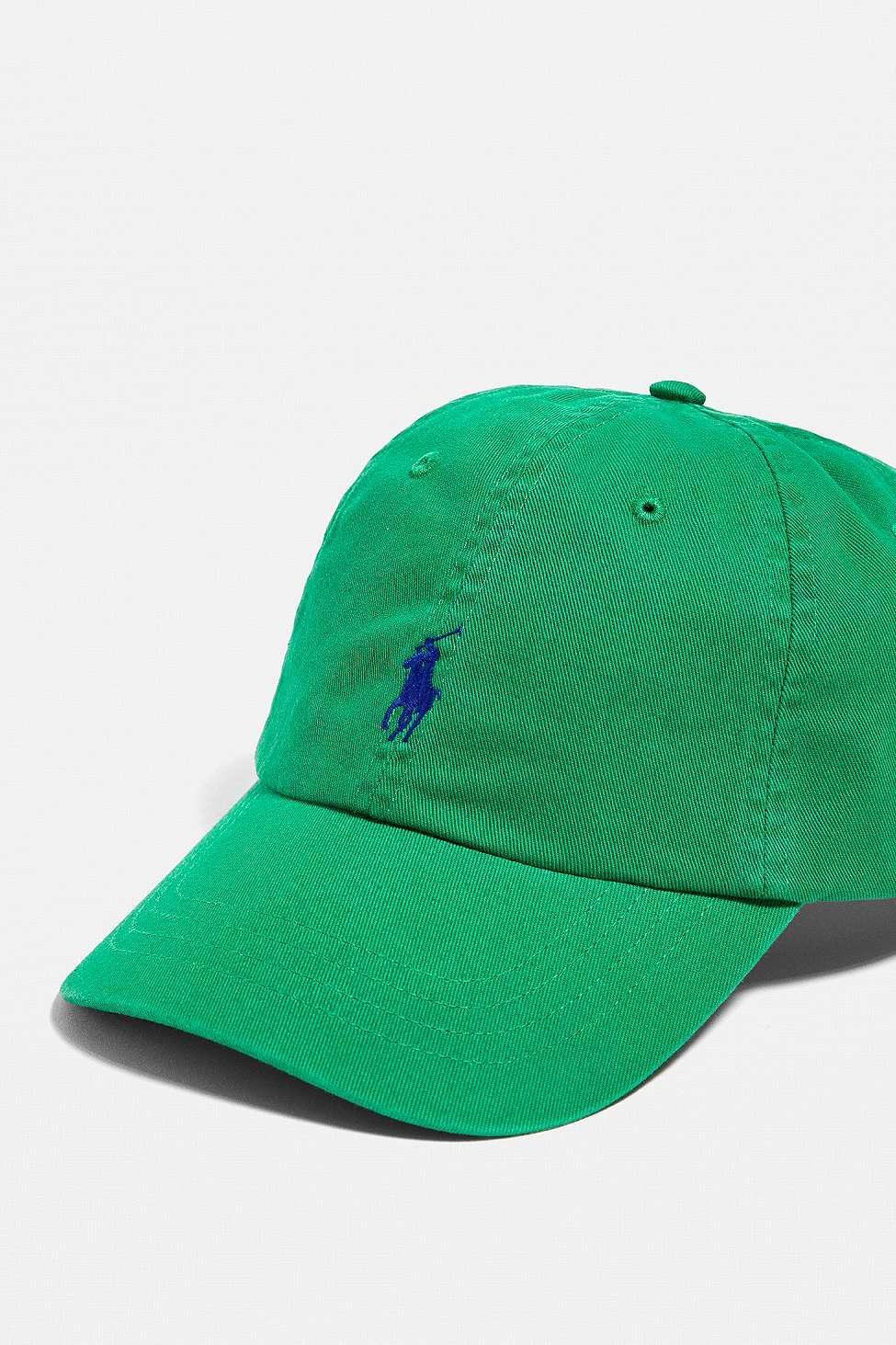 Green Polo Ralph Lauren Twill Cap, , large image number 2