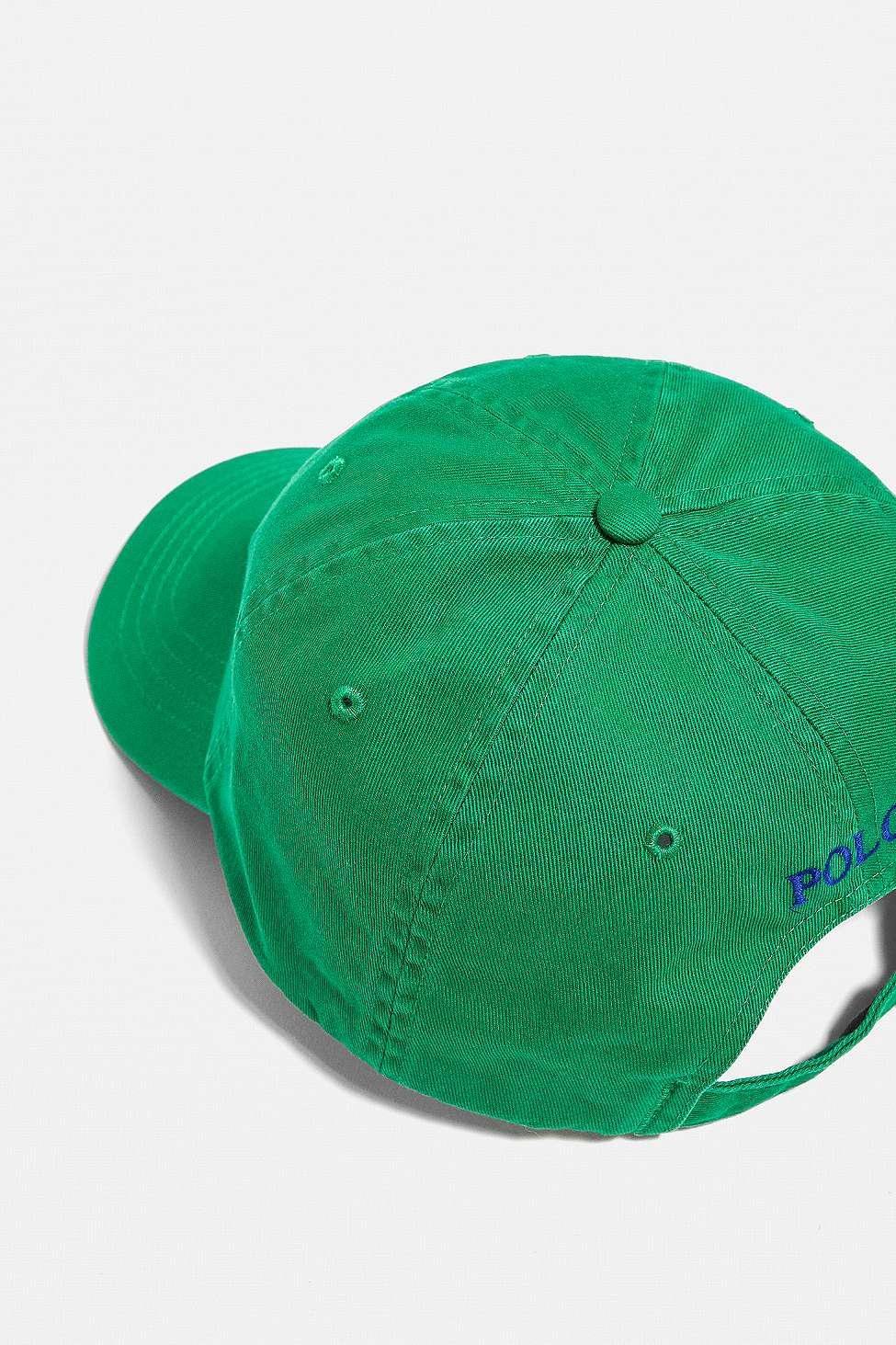 Green Polo Ralph Lauren Twill Cap, , large image number 3