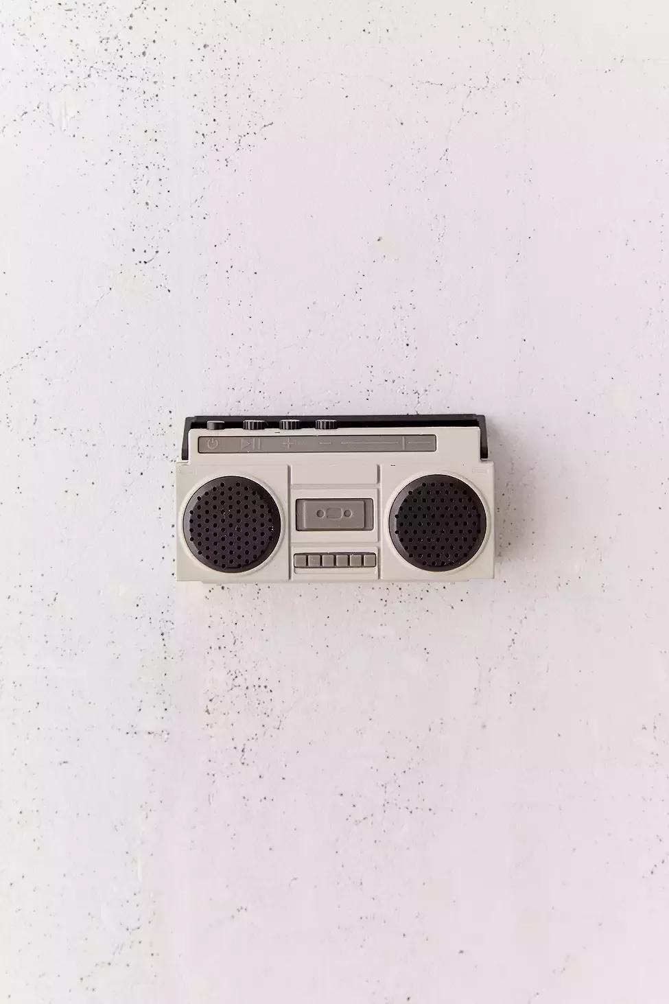 Silver World's Smallest Mini Bluetooth Boombox, , large image number 0
