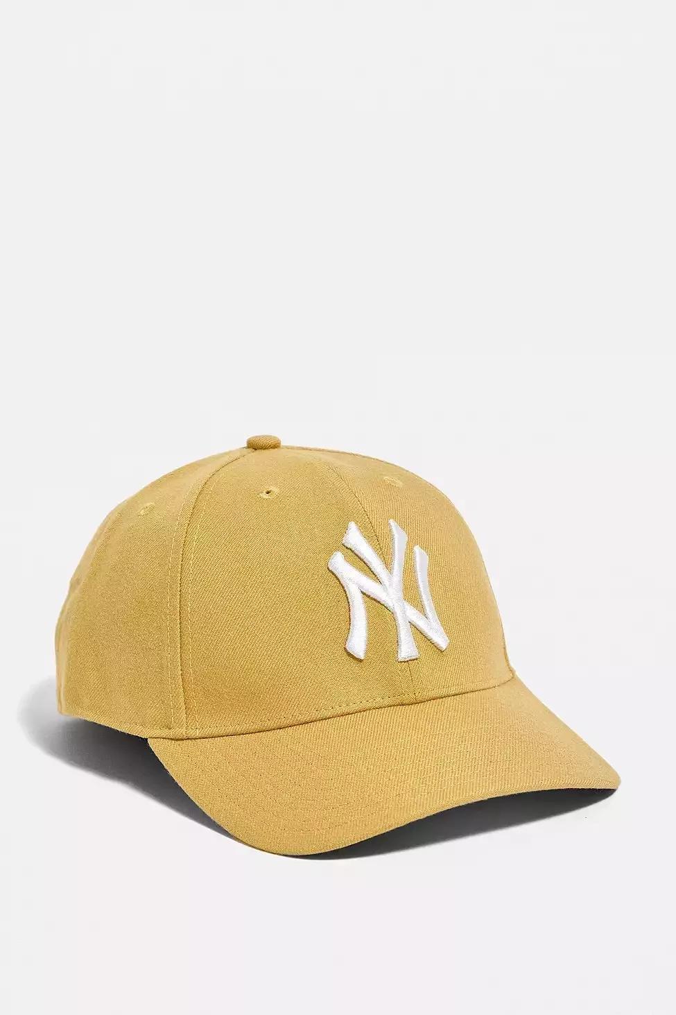 Yellow '47 Brand NY Yankees Snapback Cap, , large image number 1