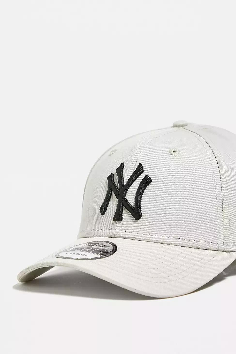 WHT New Era 9FORTY NY Yankees White Baseball Cap, , large image number 0