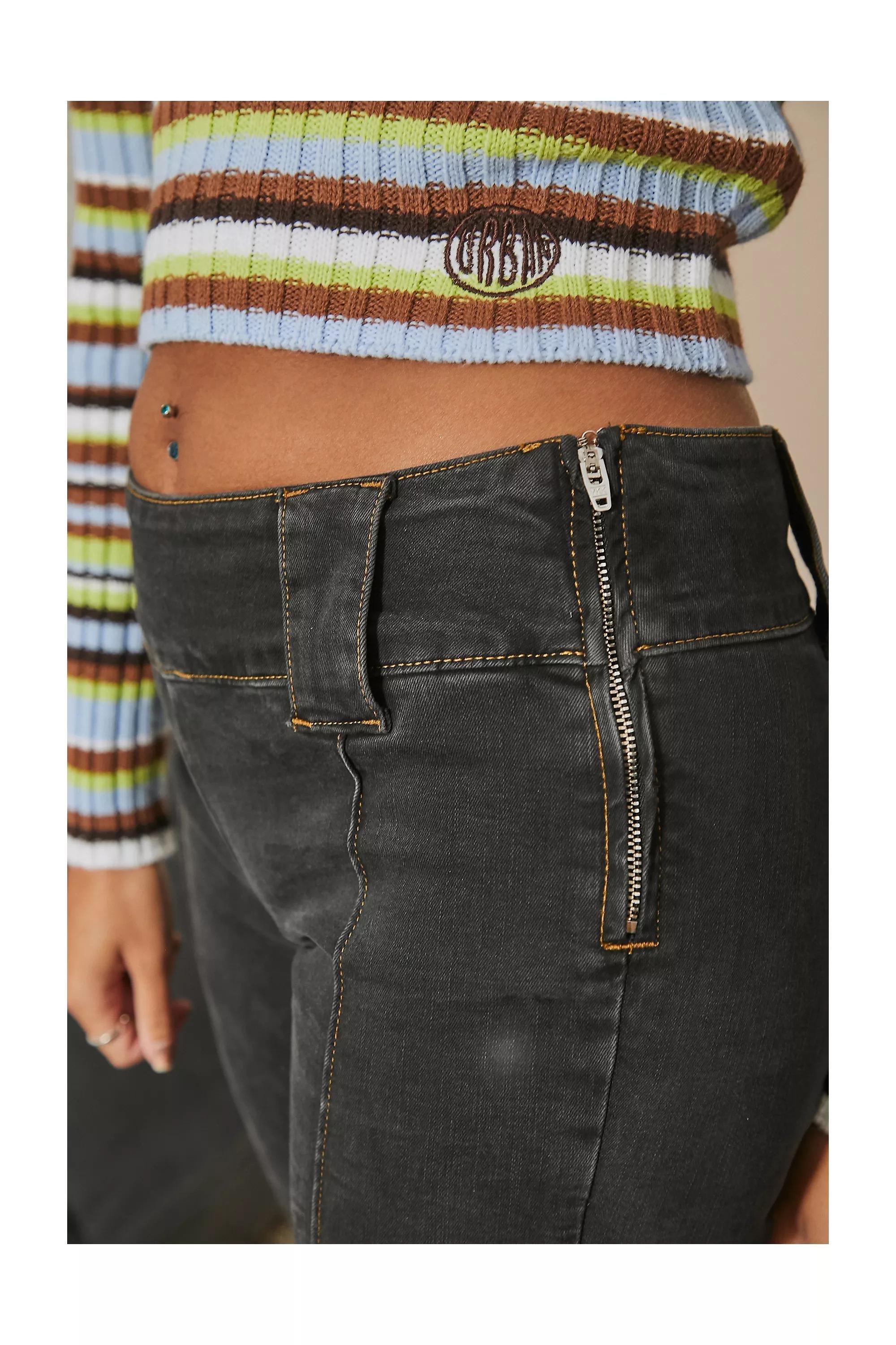 Black Bdg Low-Rise Missy Flare Jeans, , large image number 3