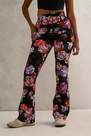 Urban Outfitters - Purple UO Archive Bengaline Floral Flare Trousers