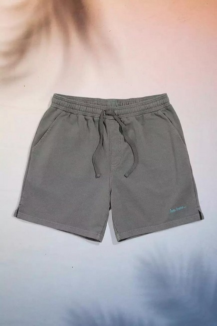 Urban Outfitters - BLK iets frans... Washed Black Jersey Shorts