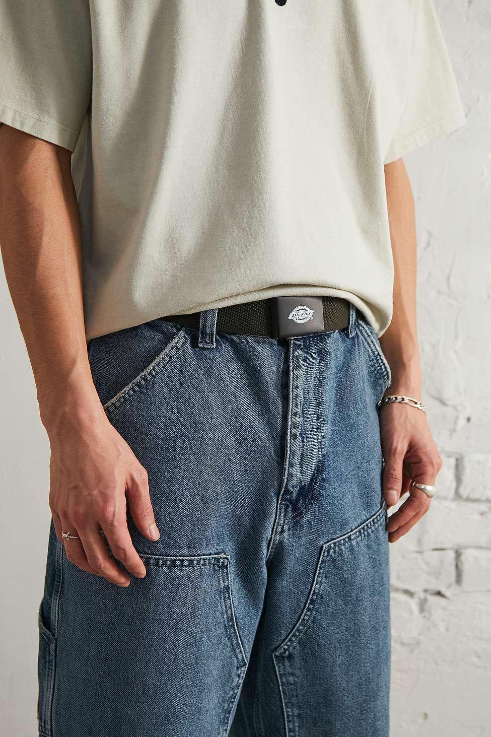 Khaki Dickies Orcutt Belt, , large image number 1