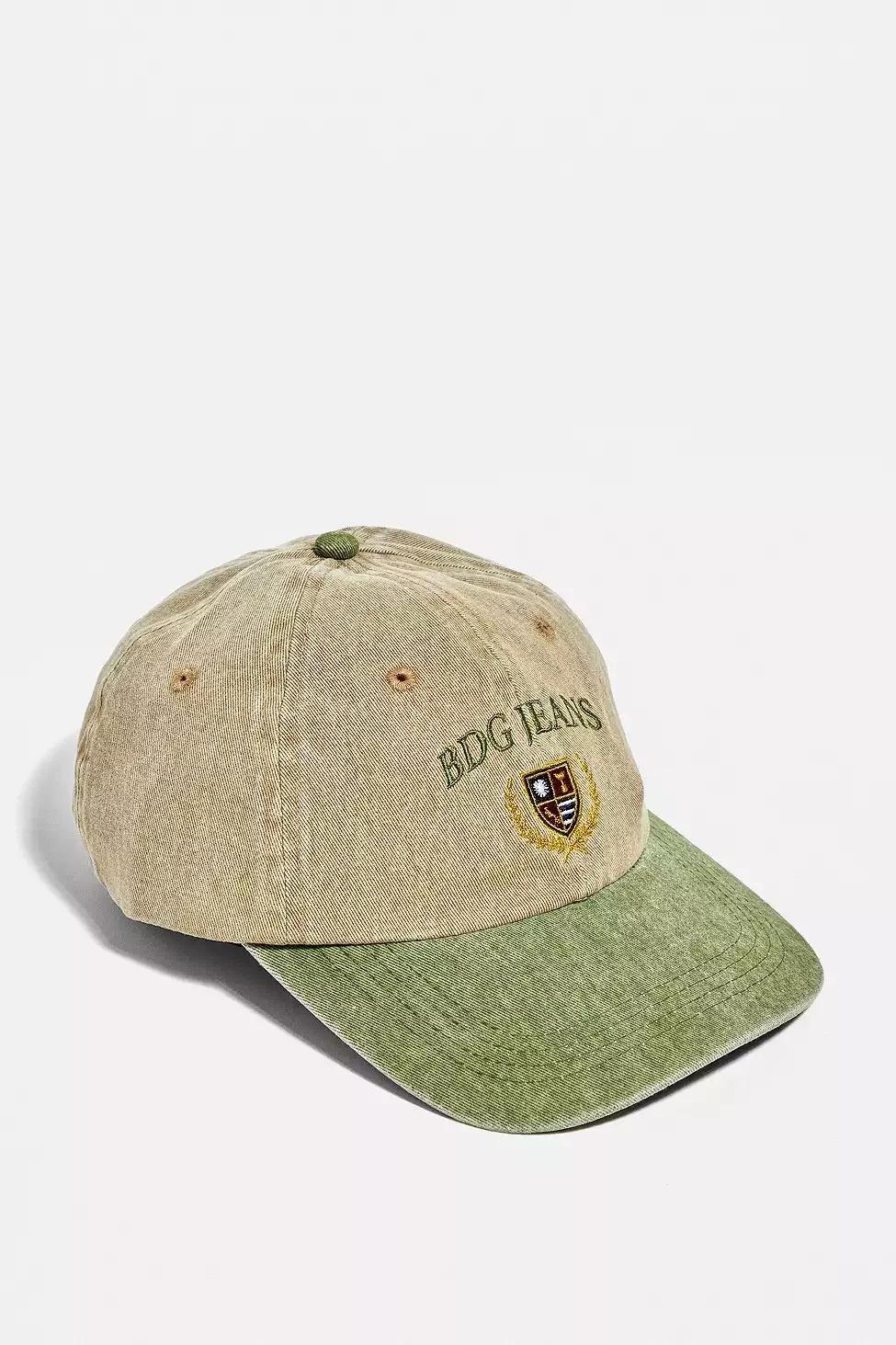 GRN BDG Embroidered Crest Contrast Baseball Cap, , large image number 0