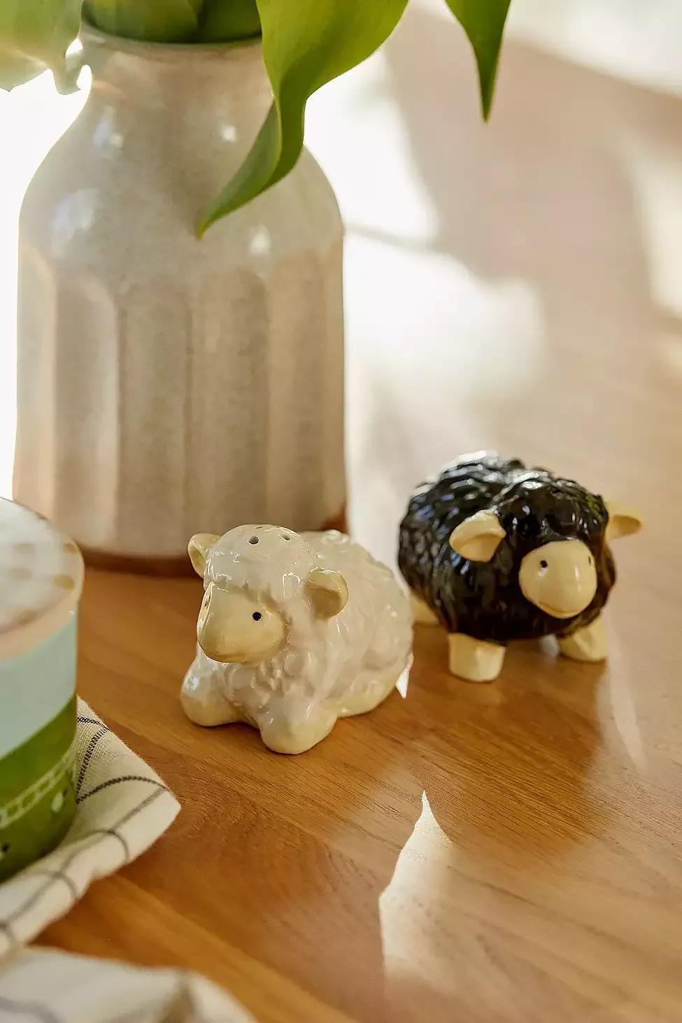 Assorted Sheep Salt and Pepper Shakers, , large image number 1
