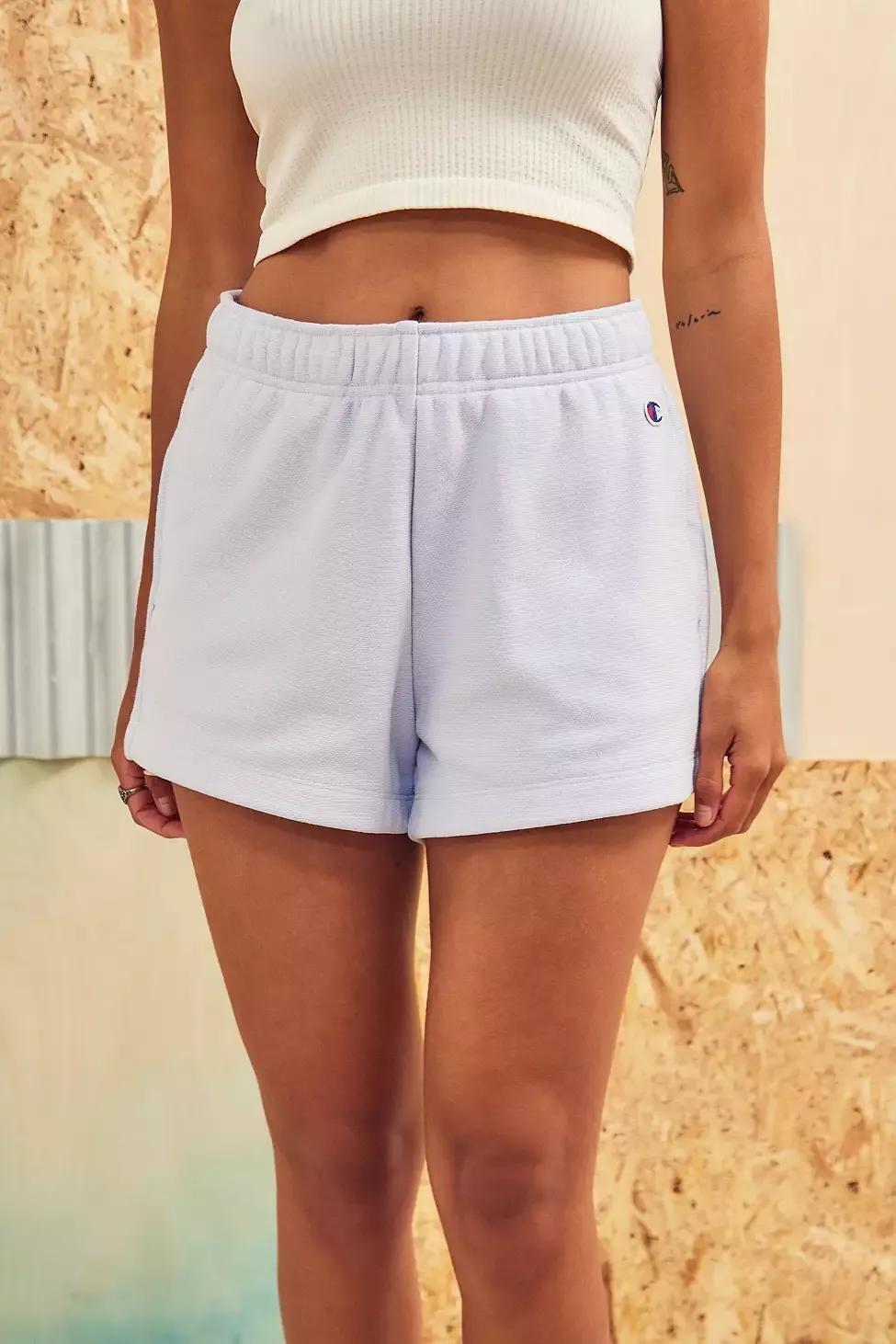 Champion reverse weave hot sale jogger shorts