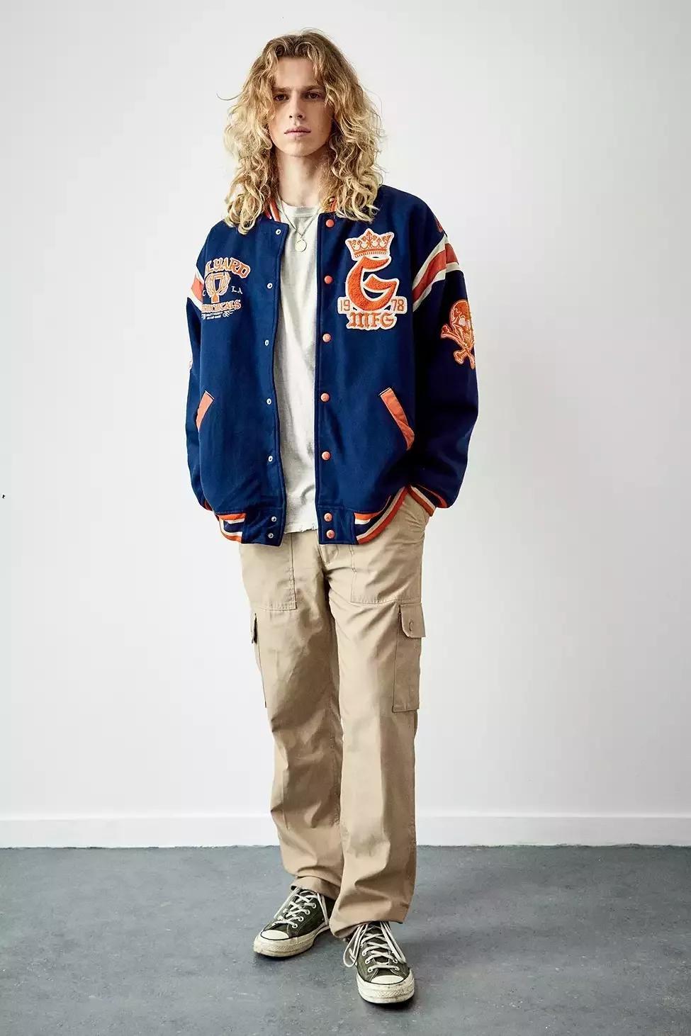 Beige Urban Renewal Salvaged Deadstock Cargo Pants., , large image number 2