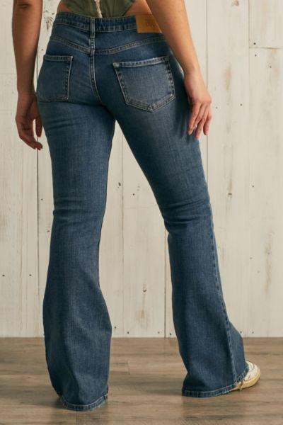 Blue Bdg Wash 90S Low-Rise Flare Jeans, , large image number 6