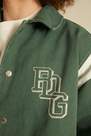 Urban Outfitters - Green BDG Twill Varsity Jacket