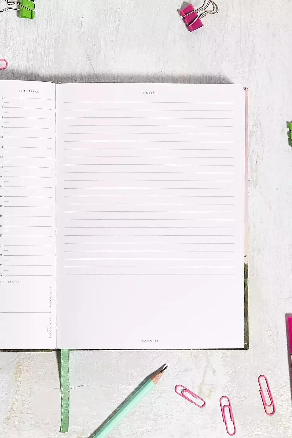 ASSORT Ohh Deer Wild Flower Daily Planner, , large image number 2