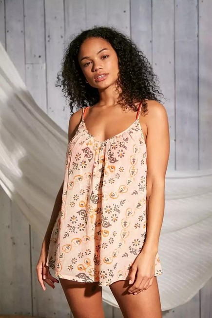 Urban Outfitters - Assorteded Sunny Romper Tile Print