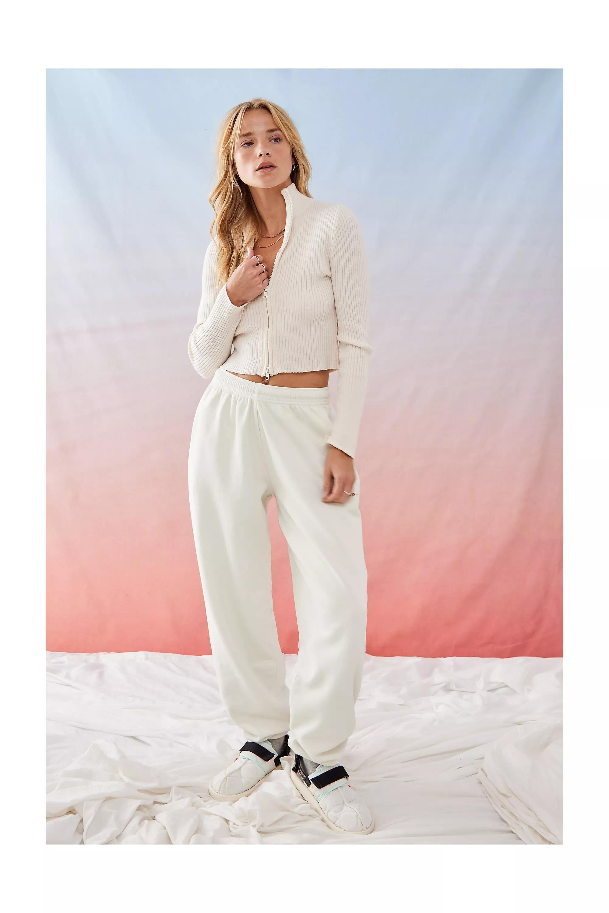 Beige Iets Frans... Cuffed Joggers, , large image number 0