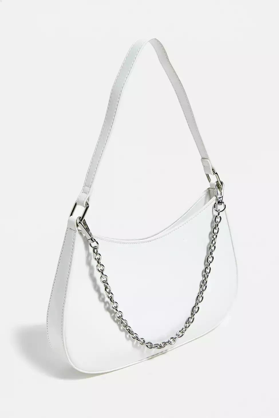 Cream UO Minimalist Curved Shoulder Bag, , large image number 0