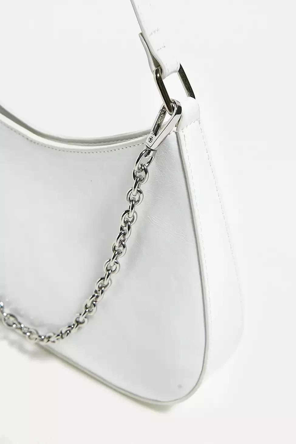 Cream UO Minimalist Curved Shoulder Bag, , large image number 3