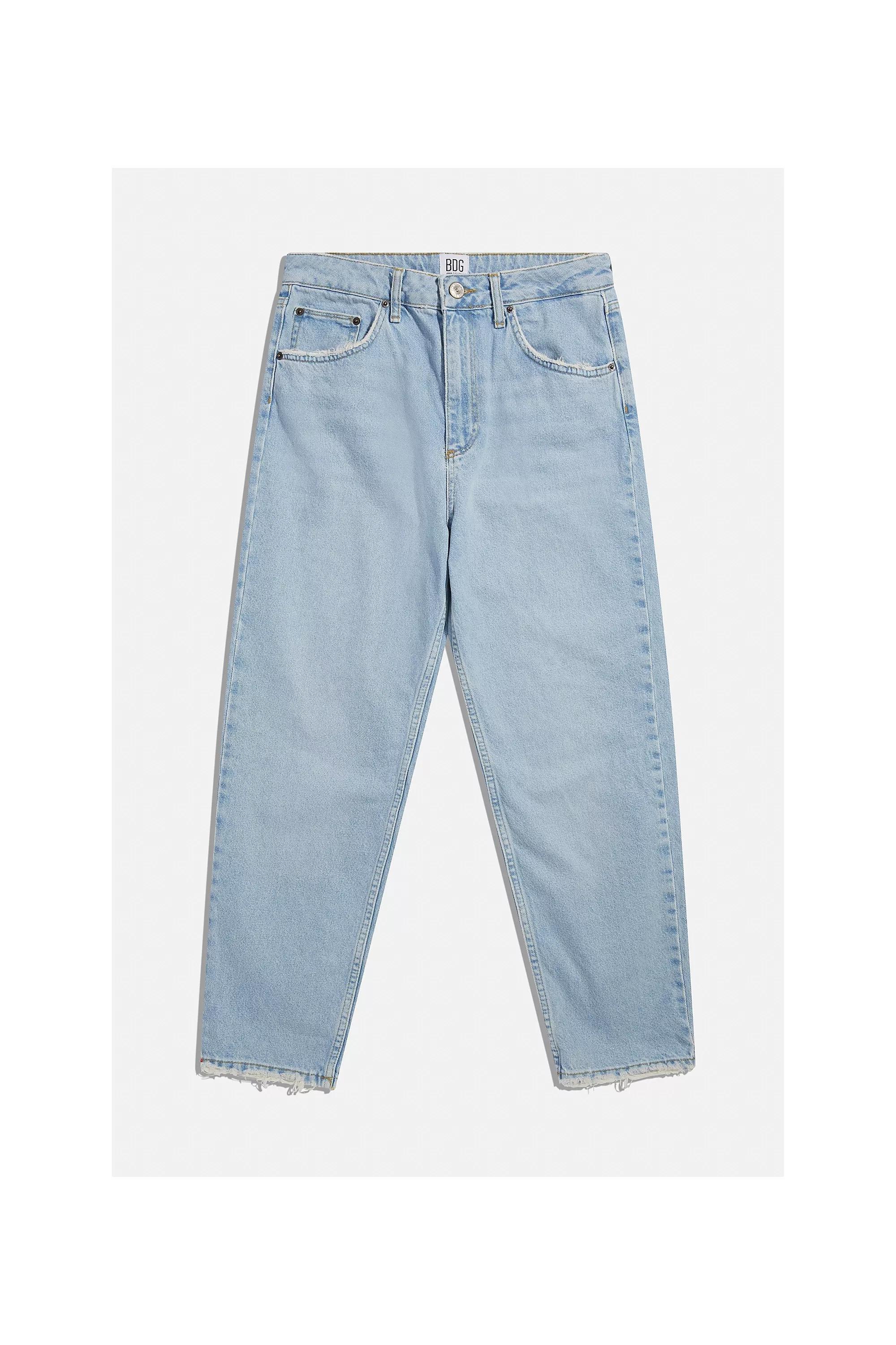 Blue Light Bdg Recycled Mom Jeans, VINTAGE DENIM LIGHT, large image number 8