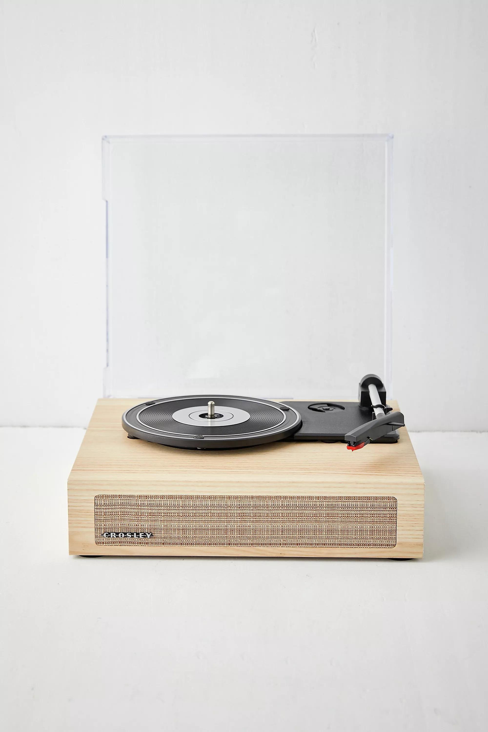 Brown Crosley Bluetooth Vinyl Record Player, BRN, large image number 1