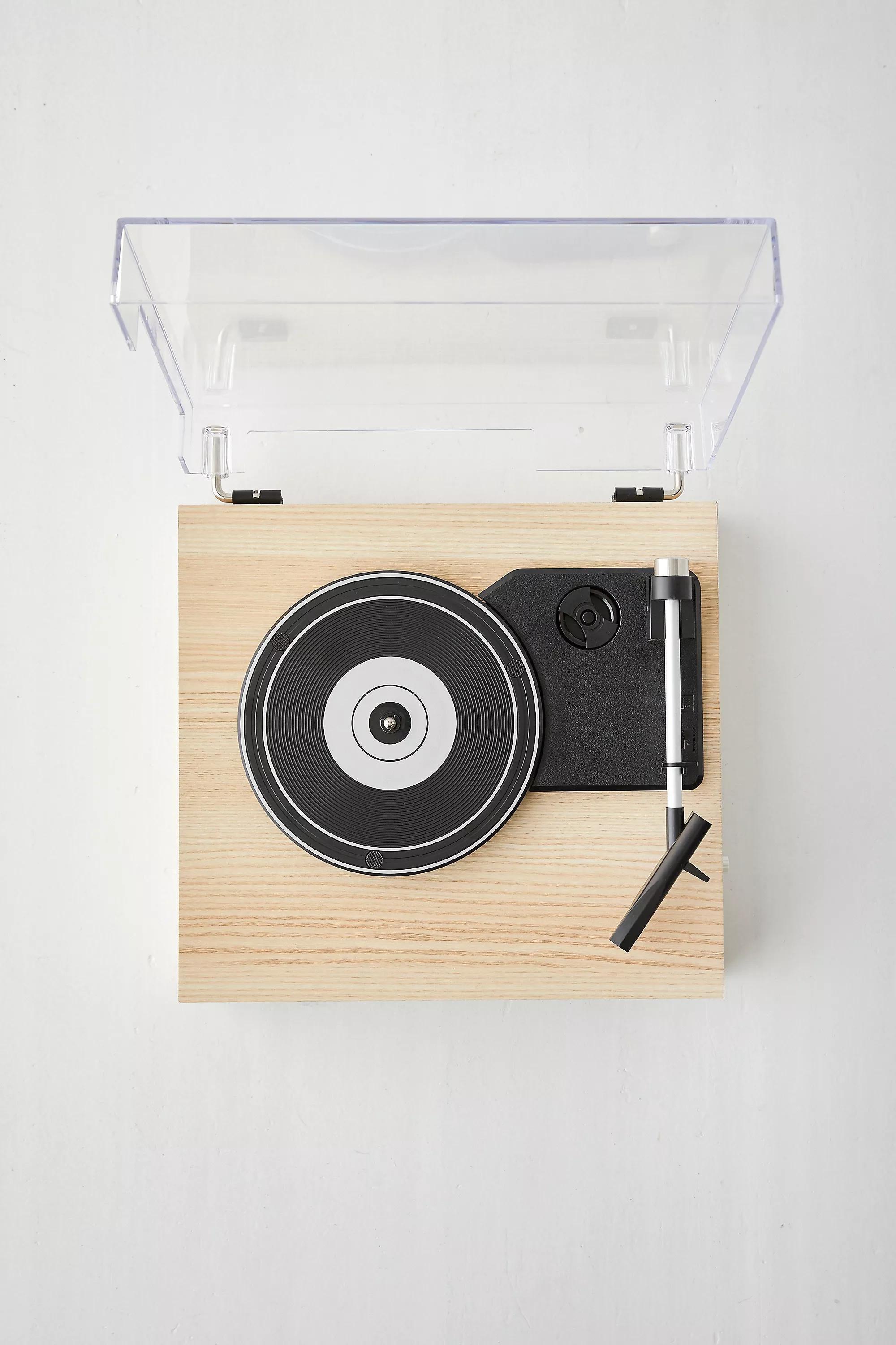 Brown Crosley Bluetooth Vinyl Record Player, BRN, large image number 2