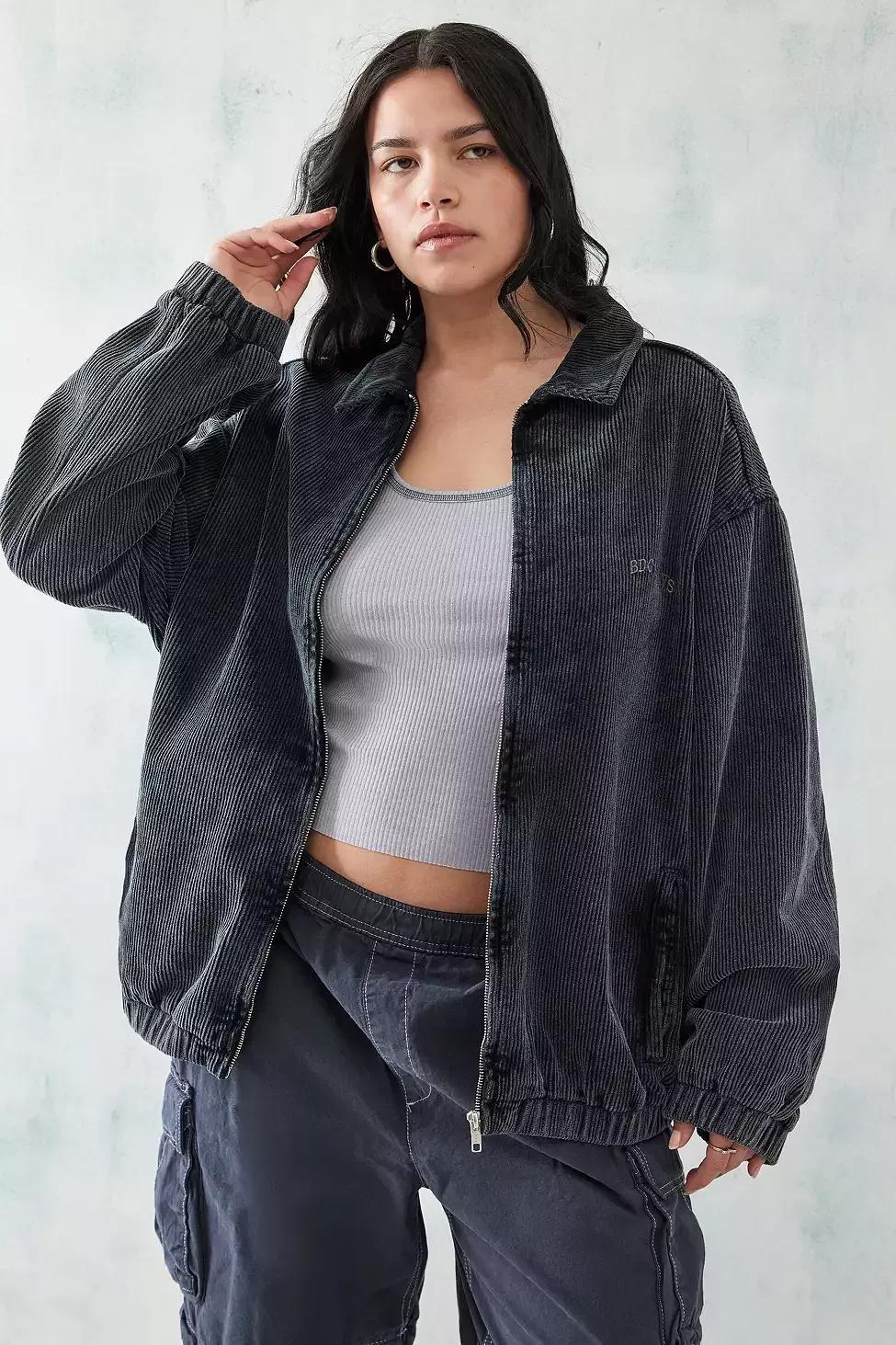 Black Bdg Corduroy Jacket, , large image number 4