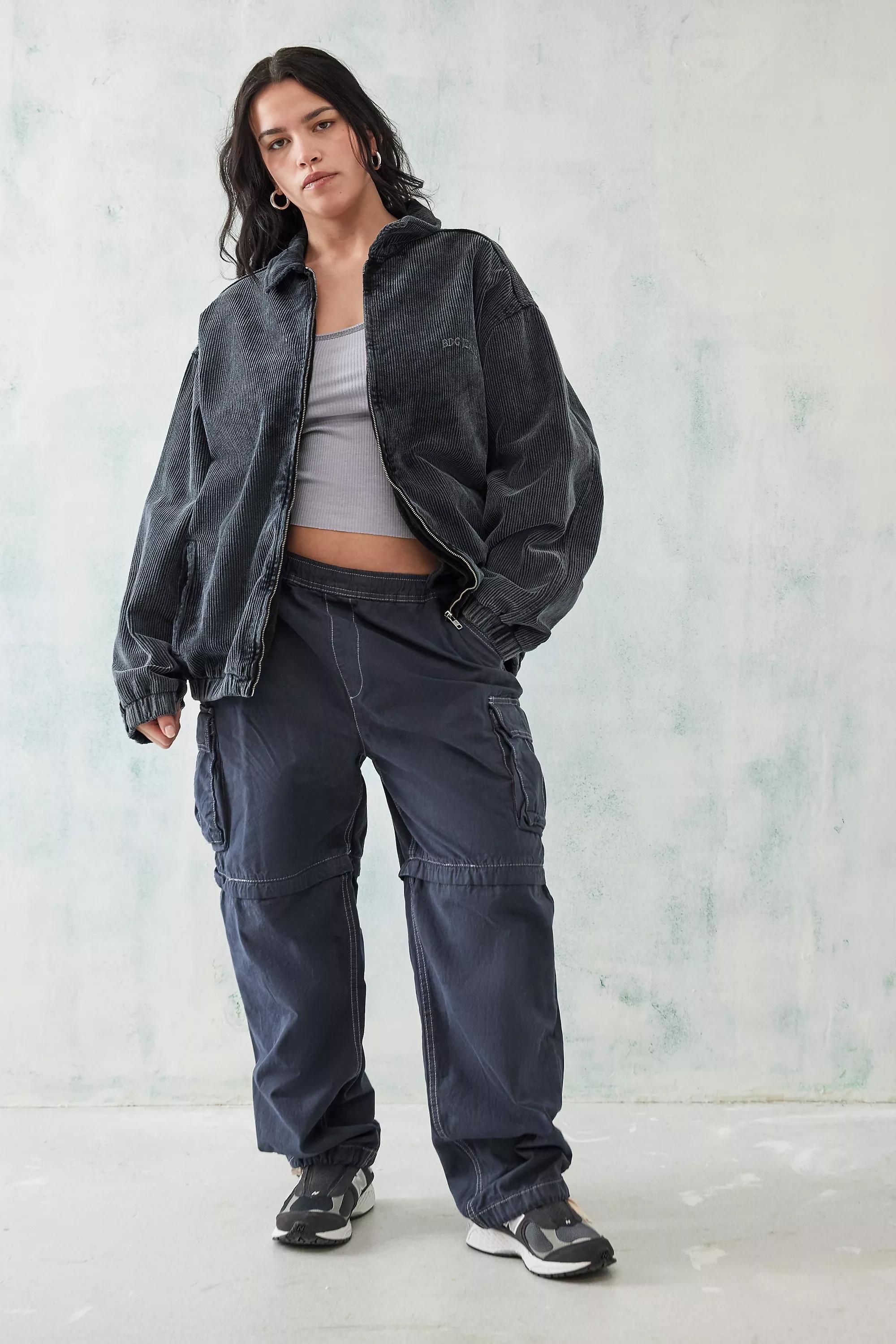 Black Bdg Corduroy Jacket, BLK, large image number 5