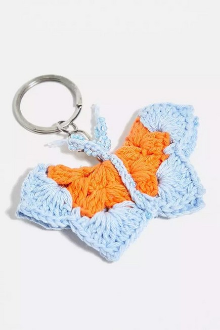 Urban Outfitters - BLUE Knitted Novelty Keyring