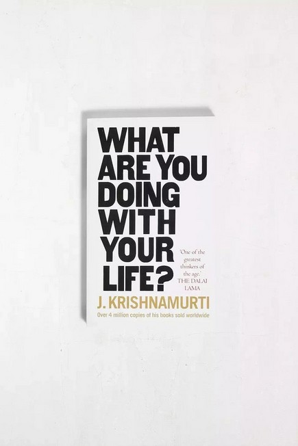 Urban Outfitters - Assorted What Are You Doing With Your Life By J. Krishnamurti