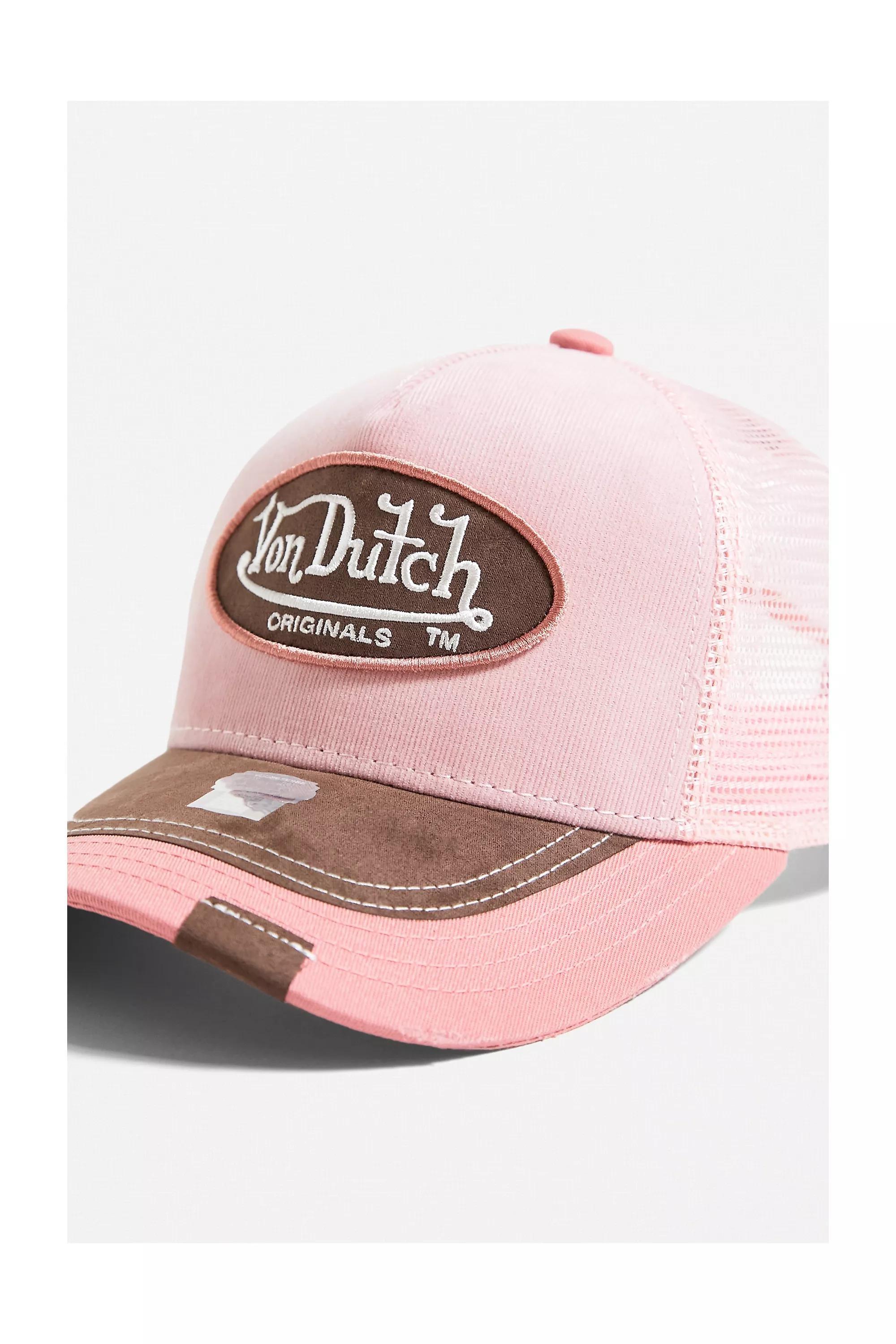 Pink Corduroy Trucker Hat, , large image number 1