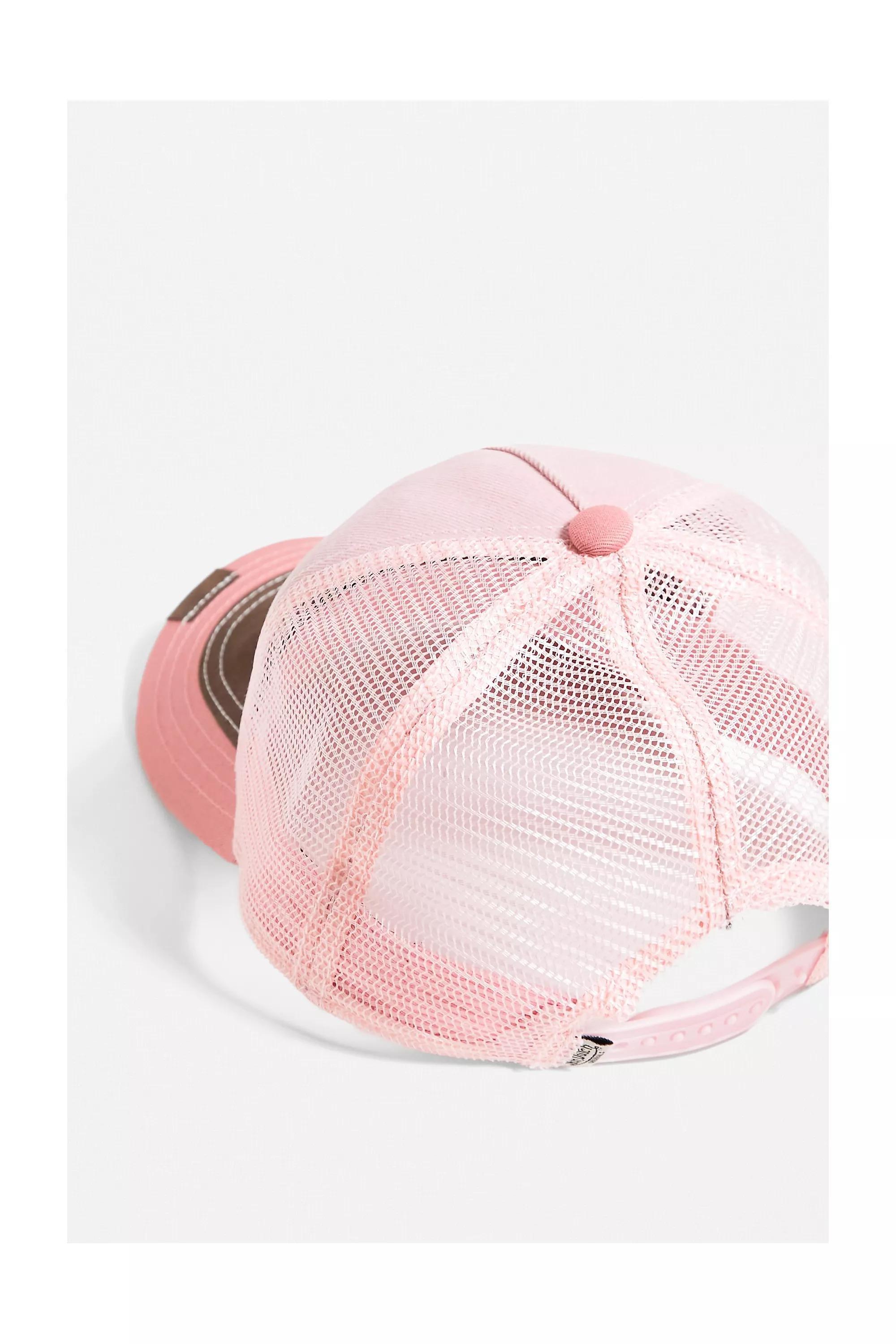 Pink Corduroy Trucker Hat, , large image number 2