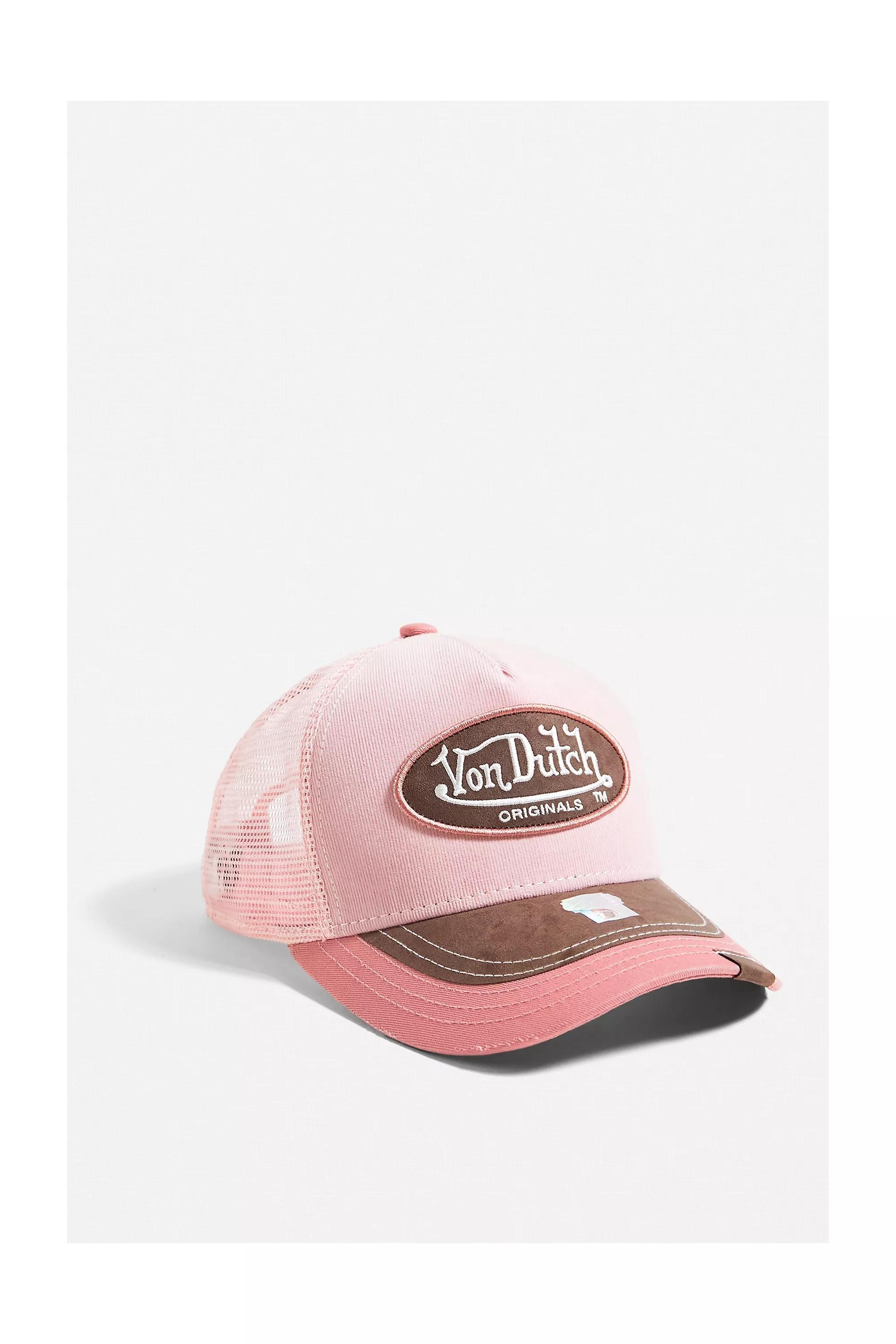 Pink Corduroy Trucker Hat, , large image number 3