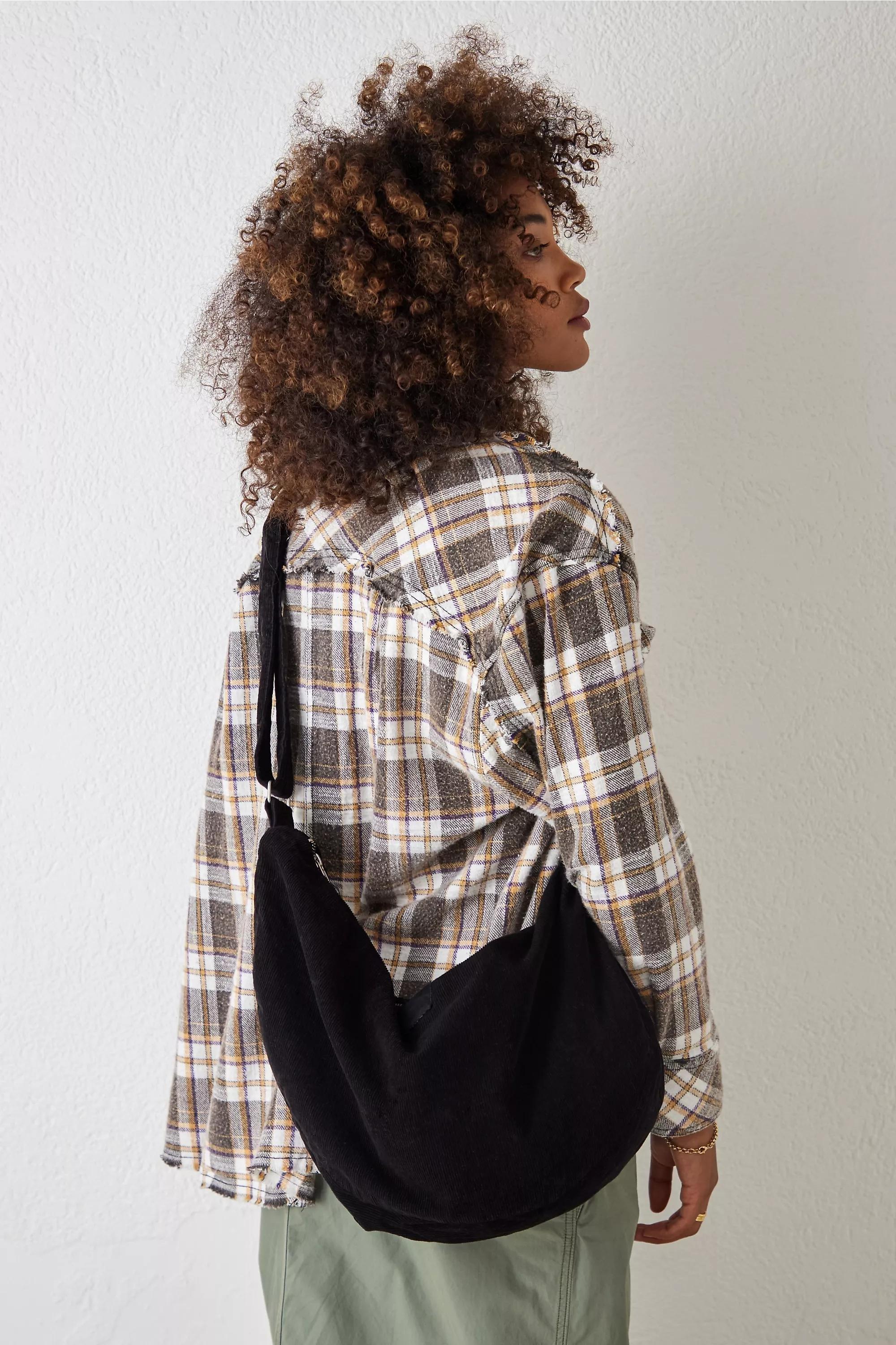 Urban Outfitters BLK BDG Slouchy Corduroy Crossbody Bag Azadea UAE